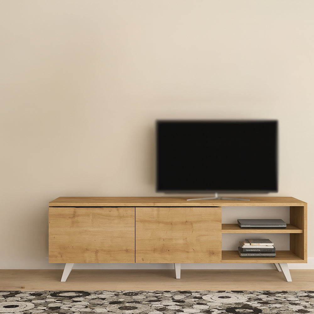 ترابيزة تلفزيون، 160 × 35 × 45 سم - خشبي - AZ3006