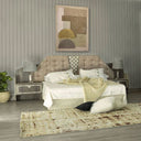 غرفة نوم Nevada (ألواح Melamine MDF) – سرير 160 سم، تسريحة 120 سم، 2 كومودينو 55 سم، دولاب ملابس 245 سم