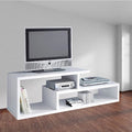 ترابيزة تلفزيون، 120 × 30 × 45 سم - أبيض - AZ30026