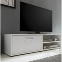 ترابيزة تلفزيون، 120 × 40 × 50 سم - أبيض - AZ3001
