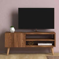 طاولة تلفزيون، 90 × 30 × 40 سم - بني - AZ30036