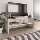 ترابيزة تلفزيون، 120 × 40 × 50 سم - أبيض - AZ30039