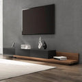 طاولة تلفزيون، 180 × 40 × 40 سم - بني وأسود - AZ30053