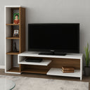 ترابيزة تلفزيون، 160 x 160 x 40 سم - بني وأبيض - AZ111341
