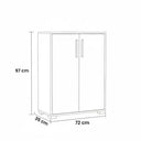 جزامة أحذية، 72 ×35 × 97 سم - أبيض - AZ40036