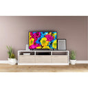 ترابيزة تلفزيون، 160 × 30 × 45 سم - خشبي وأبيض - AZ30069