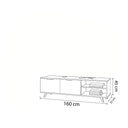 TV table, 160 x 35 x 45 cm - Wooden - AZ3006