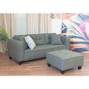 Modern Sofa Set 4 Pieces (MDF and musky) – Color: Gray – Marassi