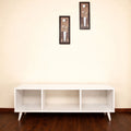 طاولة تلفزيون، 140 × 35 × 45 سم - أبيض - AZ30076