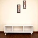 ترابيزة تلفزيون، 140 × 35 × 45 سم - أبيض - AZ30076