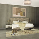 غرفة نوم Florida (ألواح Melamine MDF) – سرير 180 سم، تسريحة 120 سم، 2 كومودينو 60 سم، دولاب ملابس 260 سم