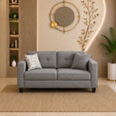 Modern Sofa Set 4 Pieces (MDF and musky) – Color: Gray – Marassi