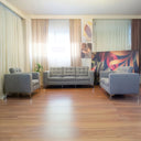 Modern Sofa Set 3 Pieces (MDF and Musky Wood) – Color: Light Gray- izel