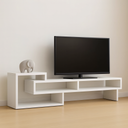 ترابيزة تلفزيون، 160 x 40 x 45 سم - أبيض - AZ111340