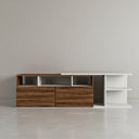ترابيزة تلفزيون، 180 × 30 × 45 سم - بني وأبيض - AZ30031
