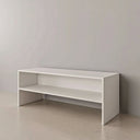 ترابيزة تلفزيون، 120 × 40 × 50 سم - أبيض - AZ30039