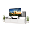 ترابيزة تلفزيون، 160 × 30 × 45 سم - أبيض - AZ30063