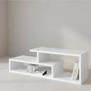 ترابيزة تلفزيون، 120 × 30 × 45 سم - أبيض - AZ30026