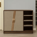 جزامة أحذية، 120 × 35 × 120 سم - بني وخشبي - AZ40038