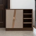جزامة أحذية، 120 × 35 × 120 سم - بني وخشبي - AZ40038