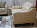 Modern 3-Piece living room (Plywood, Beech wood, and Musky wood) - Color: Beige - Moana