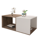 كونسول استقبال، 100 × 60 × 40 سم - بني وأبيض - AZH-00026