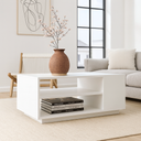 كونسول استقبال، 90 × 42 × 50 سم - أبيض - AZH-00032