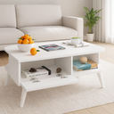كونسول استقبال، 100 × 60 × 43 سم - أبيض - AZH-00034