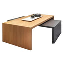 كونسول استقبال، 90 × 50 × 40 سم - خشبي وأسود - AZH-00060