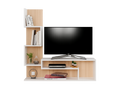 ترابيزة تلفزيون، 150 × 40 × 120 سم - خشبي وأبيض - AZ30068