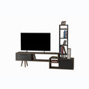 ترابيزة تلفزيون، 167 × 30 × 133 سم - بني ورمادي - AZ30080