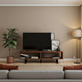 طاولة تلفزيون، 160 × 30 × 40 سم - بني - AZ30082