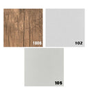 ترابيزة تلفزيون، 140 × 40 × 45 سم - أبيض وبني ورمادي - AZ30054