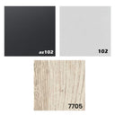 ترابيزة تلفزيون، 150 × 40 × 55 سم - أبيض وخشبي ورمادي - AZ30047